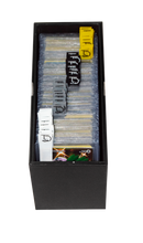Load image into Gallery viewer, TopDeck Grading Kit | 100 ct. Trading Card Toploaders | Trading & Sports Penny Sleeves | Tape Tabs