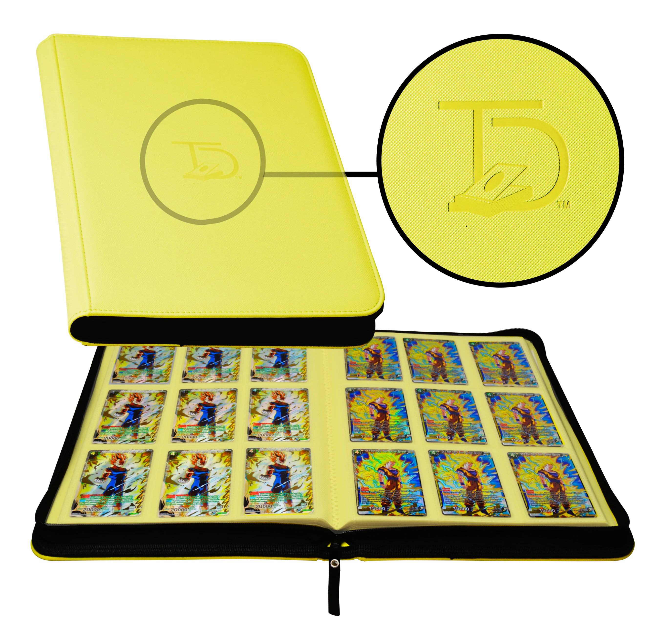 TopDeck 500 Card Binder (Lemon)