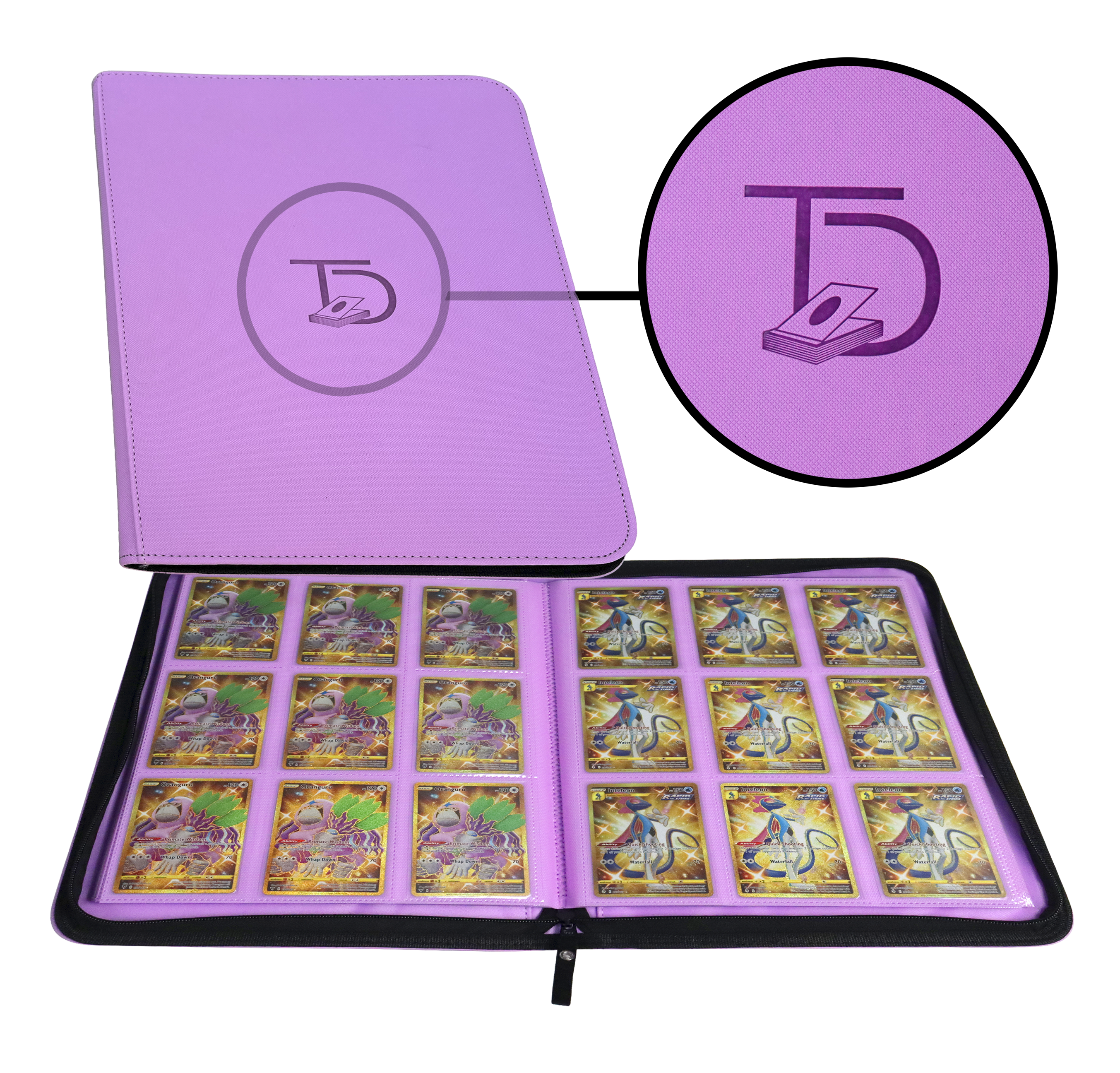 card binder purple TopDeck 500 Card Binder (Mauve)