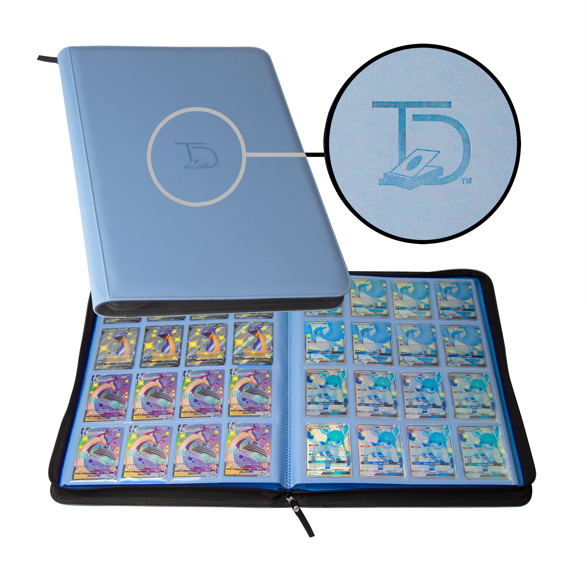 topdeck card binder Premium 9-Pocket Toploader TopDeck Pro 500 Card Collection