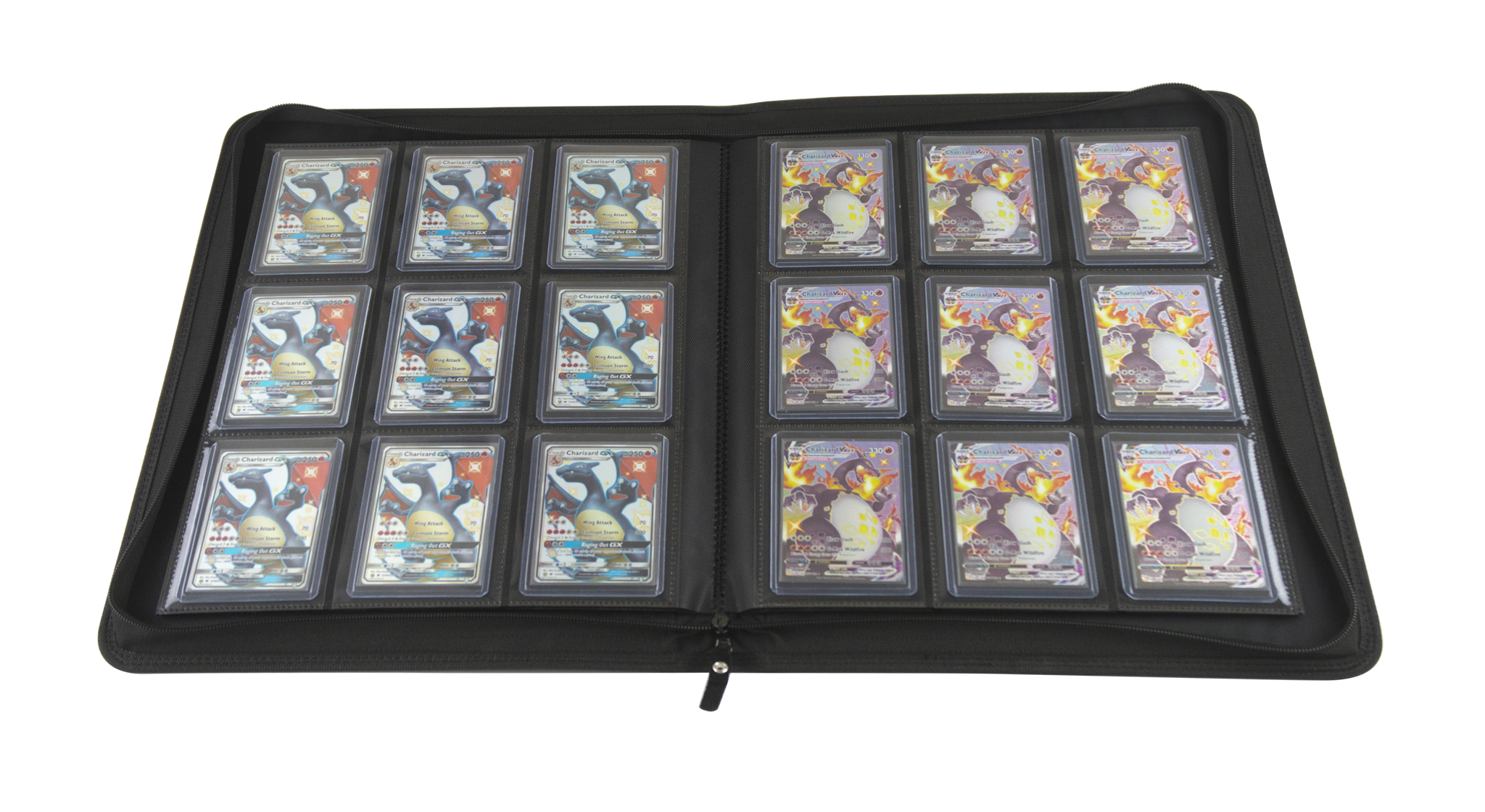 Pokemon Yu-Gi-Oh Cards Binder Top Loader 216 Card Large Toploader Top