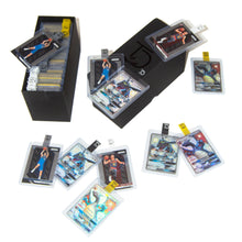 Load image into Gallery viewer, TopDeck Grading Kit | 100 ct. Trading Card Toploaders | Trading &amp; Sports Penny Sleeves | Tape Tabs
